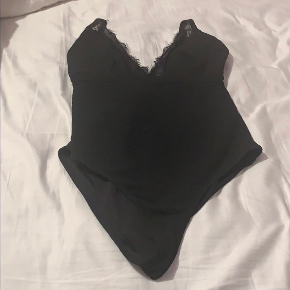 Black bathing suit
